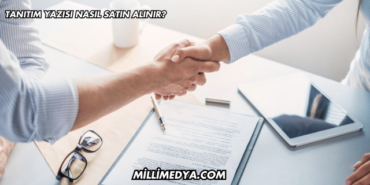 Tanıtım Yazısı Nasıl Satın Alınır?