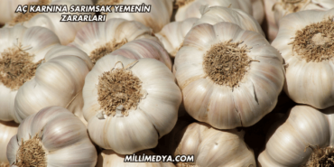 Aç Karnına Sarımsak Yemenin Zararları