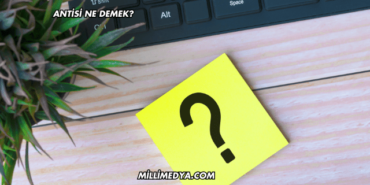 Antisi Ne Demek?