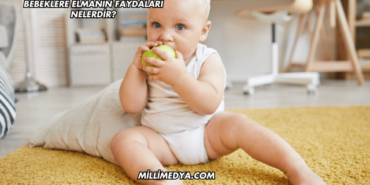 Bebeklere Elmanın Faydaları Nelerdir?