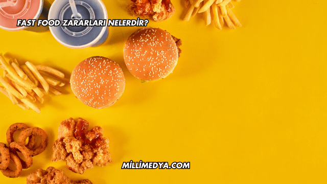 Fast Food Zararları Nelerdir?