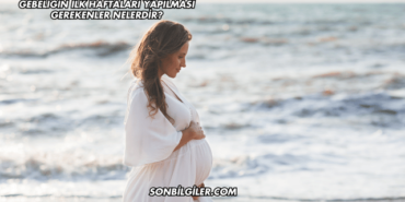 Gebeliğin İlk Haftaları Yapılması Gerekenler Nelerdir?