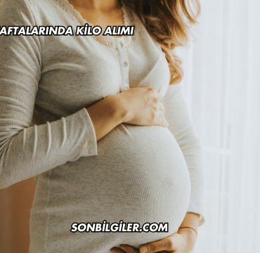 Gebeliğin İlk Haftalarında Kilo Alımı