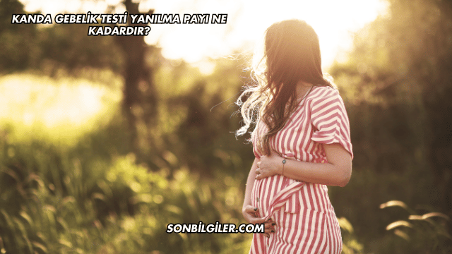 Kanda Gebelik Testi Yanılma Payı Ne Kadardır?