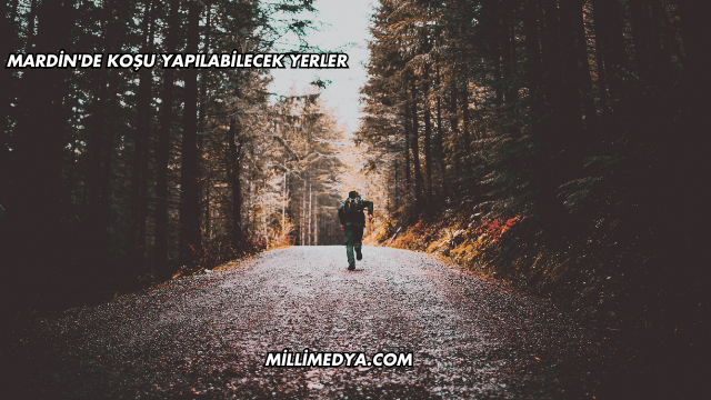 Mardin'de Koşu Yapılabilecek Yerler