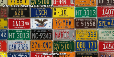 Özel Plaka Çıkarma Maliyeti 2025