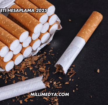 Sigara Maliyeti Hesaplama 2025