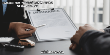 Trafikte Ters Yöne Girmenin Cezası Ne Kadar 2025