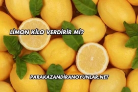 Limon Kilo Verdirir mi?