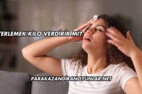 Terlemek Kilo Verdirir mi?