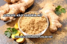 Zencefil Kilo Verdirir mi?